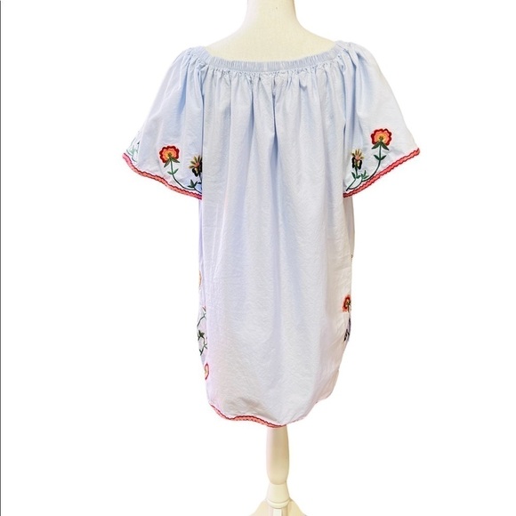 ZARA - WOMENS EMBROIDERED DRESS SIZE XS - Picture 3 of 12